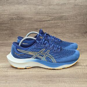 Asics Gel-Kayano Lite 3 Men's Size 9.5 Blue Yellow Running Shoes (1011B463)